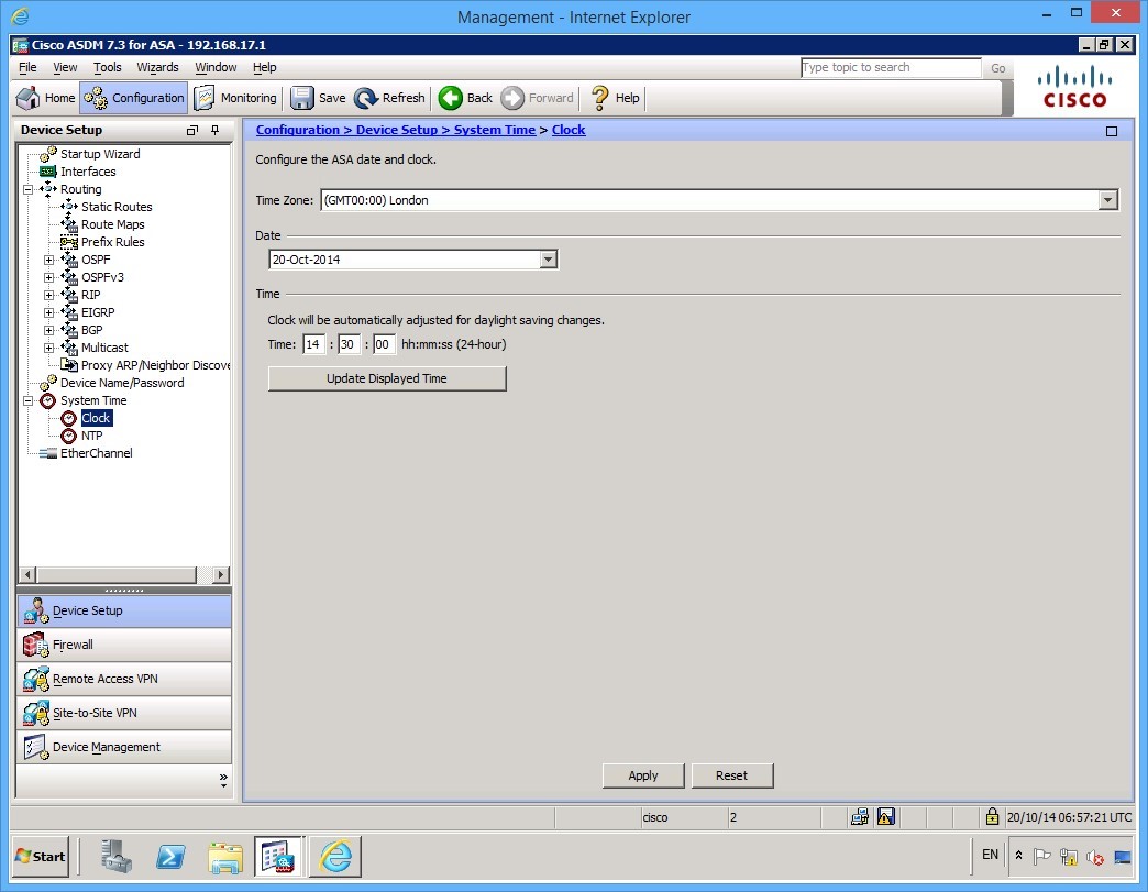 Practice Labs screenshot.